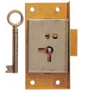 Cupboard Lock Cut  1 Lever 2 RH 1key (EACH)