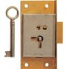 Cupboard Lock Cut 1 Lever 2.1/2 RH 1 Key (EACH)