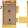 Wardrobe Lock Cut 3.1/2 RH 2 Key (EACH)