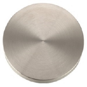 ZOO HARDWARE ZCS000SS Blank Escutcheon Push On (52x8) SSS (PAIR)