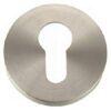 ZOO HARDWARE ZCS001SS Euro Escutcheon Push On (52x8) SSS (PAIR)