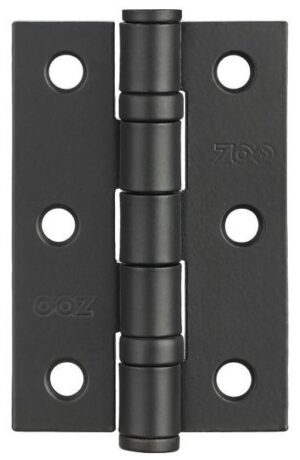 ZOO HARDWARE ZHS32PCB Ball Bearing Hinge 76x50x2mm Black (HINGE)