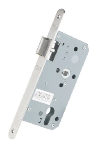 Mortice Latch DIN 60/90mm Radius SS (EACH)