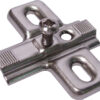 HAFELE 317.91.723 Mount Plate Screw Fix 2mm Mini Hinge NP (HINGE)