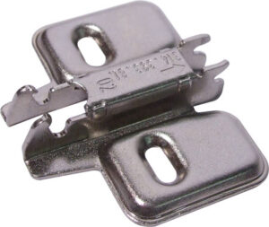 HAFELE 322.94.702 Mount Plate Screw Fix Click-on 2mm NP (HINGE)