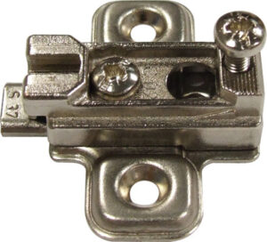 HAFELE 323.80.706 Mount Plate Cruciform 0mm Screw Fix NP (HINGE)