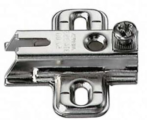 HAFELE 323.83.707 Mount Plate Screw Fix Slide-on 0mm NP (HINGE)