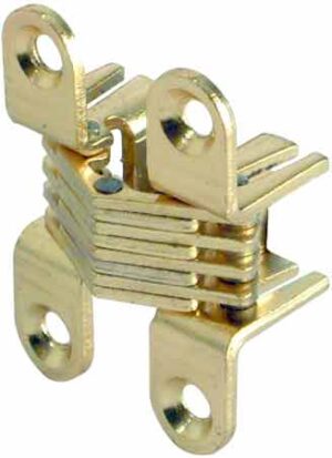 HAFELE 341.05.530 Concealed Hinge 180deg 18x80 Brass Plated (HINGE)
