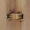 HAFELE 341.22.506 Zysa Concealed Hinge 180deg 10mm Matt Brass (HINGE)