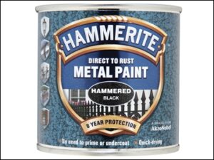 Direct To Rust Hammered Finish Paint 250ml Black (EACH)