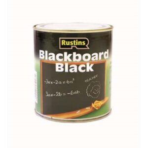 RUSTINS Blackboard Paint Quick Drying 250ml (EACH)