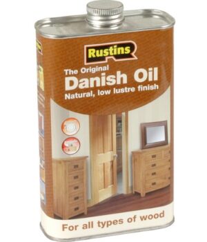 RUSTINS Danish Oil Satin Int/Ext 500ml (EACH)