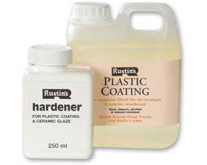 RUSTINS Plas Coat Clear & Hard'R Interior Gloss 1l (EACH)
