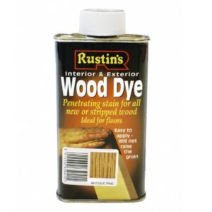 RUSTINS Wood Dye Antique Pine Int/Ext (Turps) 250ml (EACH)