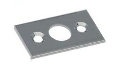 Bolt Receiver Flat 8mm Hole CP (EACH)