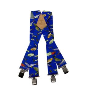 TOMAHAWK Braces Mixed Fish Blue (EACH)