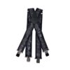TOMAHAWK Braces Music Notes Black (EACH)