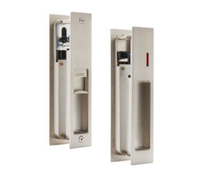 ACCESS HARDWARE X89002SN Vertical Sliding Door Lock Kit With/Ind SN (SET)