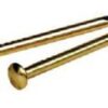 Escutcheon Pin 15mm 15g Electro Brass (kg)