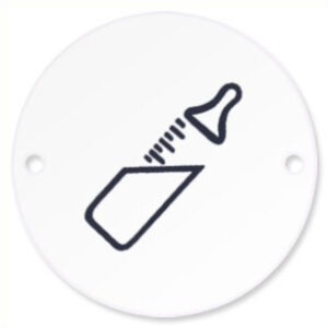 Pictogram Baby Change Room 75mm Dia PSS (EACH)