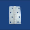 Solid Nylon Butt Hinge SS Pin 75x49mm Opaque (HINGE)