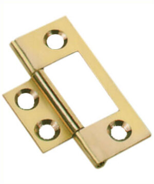 Flush Hinge 50x19mm SC Brass (HINGE)