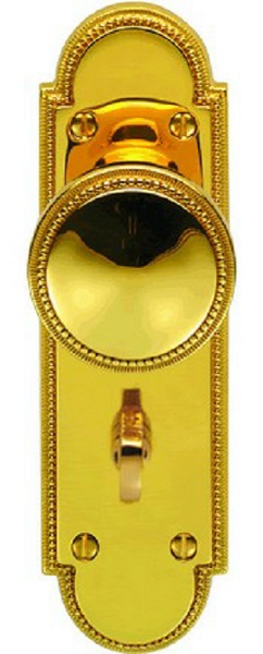 CARLISLE BRASS Beaded Knob Bathroom Set Polished Brass (SET)