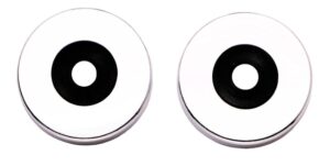 CARLISLE BRASS Face Fix Pack (2 Roses) For Bt Pulls SAA (PACK)