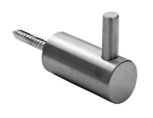 EUROSPEC Coat Hook 16mm Dia Concealed Fix 304g SSS (EACH)