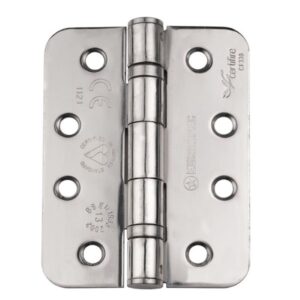 EUROSPEC Ballbearing Hinge Radiused G13 100x76 201 SSS(Pk-3 (PK 3)