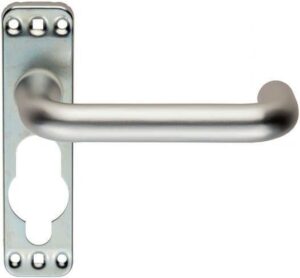 EUROSPEC Safety Lever On Backplate Latch SAA (SET)