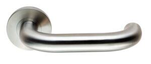 EUROSPEC Lever Handle 22mm Dia On 6mm Rose 316 SSS (PAIR)