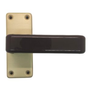 KENRICK Lever Latch Furniture Gold/Brown (SET)
