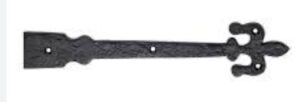 LUDLOW FOUNDRIES Hinge Fronts 406x112mm Black Antique (HINGE)