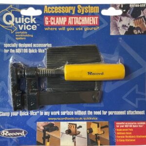 RECORD Quick Vice G-Clamp Attachment (SET)